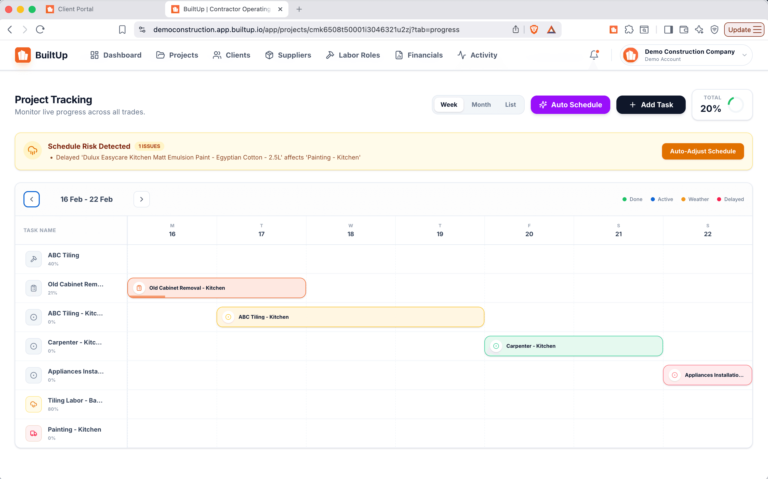 Construction Scheduling: How Smart Builders Handle Weather Delays